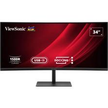 Neva Home VG3419C-2 34 Inç Uwqhd Kavisli Monitör, Kvm Anahtarlı, 120 Hz, Usb-C 96W Şarj, Ethernet, 3440X1440, Va Panel