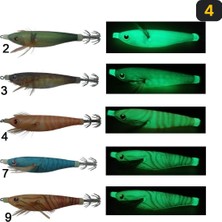 Aqua salty Jager Squid Jig Kalamar Zokası 90MM 13GR