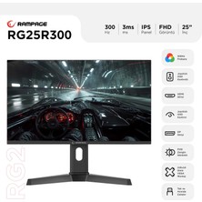 Neva Home Rage RG25R300 25 300Hz 1ms Fast IPS Kırmızı LED Freesync Fhd Pc Flat Oyuncu Monitörü
