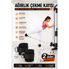 Neva Home Spor Byfit D Halkalı Ayak ve El Bileği Için Ağırlık Çekiş Kayışı