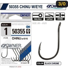 Owner 50355 Chinu W/ Eye Gun Black Iğne