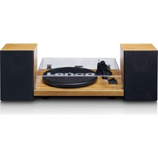 Neva Home LS-500 - Bluetooth ile Hi-Fi Pikap - Harici Hoparlörlerle 2 x 30 W Rms - Kayış Tahrikli - Otomatik Durdurma - Ön Amplifikatör - Mdf Gövde - Meşe