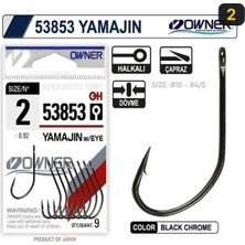 Owner 53853 Yamajin With Eye Black Chrome Iğne