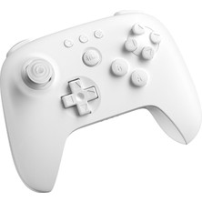Neva Home 64 Bluetooth Controller For Analogue 3d, Switch, Switch 2, Windows, And Android (White)