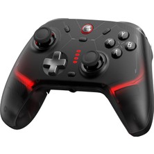 Neva Home Cyclone 2 Multiplatform Wireless Controller- Tmr Electromagnetic Joysticks&hall Effect Switch Triggers,6-Axis Gyro Gaming Controller For Switch/pc/ios/android/steam - Black