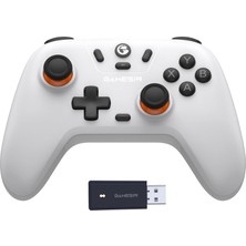 Neva Home Nova Lite 2.4g Wireless Controller For Windows Pc, Iphone, Android, Switch & Steam Deck, Bluetooth Controller Gamepad With Hall Effect Trigger,turbo,rumble Vibration(Nova Lite White)