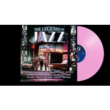 Neva Home The Legends Of Jazz Pembe Renkli Plak Vinyl Lp Frank Sinatra, Louis Armstrong, Ray Charles, Etta James ve Daha Fazlası