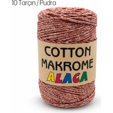 Oxford İplik Cotton Makrome Alaca 10 Tarçın / Pudra