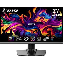 Neva Home 26.5” Mpg 271QRX Qd-Oled 2560X1440 (Wqhd) 16:9 Flat Qd-Oled 360HZ 0.03MS Freesync Premıum Pro Gamıng Monıtor