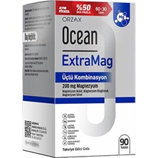 Neva Home Ocean Extramag Üçlü Magnezyum Kombinasyonu 90 Tablet