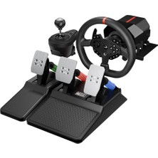 Neva Home Rowdy V997 Only Pc 3 Pedallı - El ve Sıralı Vitesli Gaming Oyuncu Direksiyonu