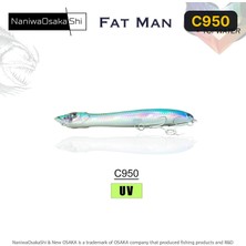 Naniwaosakashi Fat Man 135MM 26GR Topwater Sahte Balık
