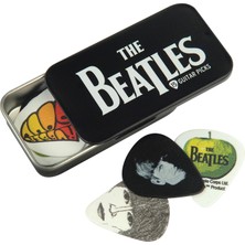 Neva Home Planet Waves D'addario 1CAB4-15BT1 Beatles Signature Selüloit Pick Box Motif Logo 15 Picks Medium