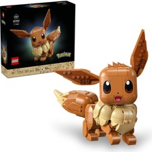 Neva Home Pokémon Eevee 72151 - Yetişkin Kadınlar ve Erkekler Için Otantik Detaylar Içeren Duruşu Ayarlanabilir Dekoratif Koleksiyonluk Model Yapım Seti, Yetişkinlere Yaratıcı Hediye Fikri (587 Parça)