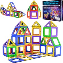 Neva Home Manyetik Blok Seti | Stem & Montessori Eğitim Seti | Okul Öncesi ve Ilkokul Çocukları Için Sınırsız Yaratıcılık | Bpa Içermez | 3+ Yaş | 40 Parça