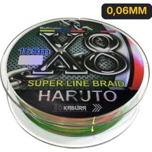 Kabura Haruto Süper Line Braid X8 Multicolor Örgü Ip 165MT
