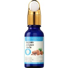 Maisha & Huile Sedir Ağacı Yağı (Uçucu) 10 ml - Doğal Bitkisel Aromaterapi Yağı - %100 Doğal ve Saf