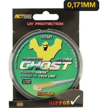 Nippon Ghost 180 mt Fluoro Carbon Coated Misina