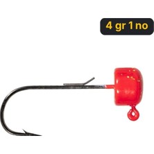 Ryuji Drop Jig Head Red Uv ( 3 Adet)