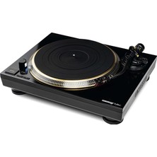 Neva Home Turn 5 | Yüksek Torka Sahip Kuvars Kontrollü Analog Hifi Direct Drive Turntable | Pikap | Plak Çalar | Ortofon 2m Red Iğne ve Headshell Dahil