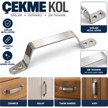 Elaletionline Çekmece,kapı Çekme Kulp,kol Dıştan Vidalı