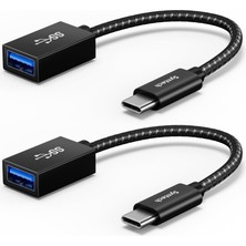 Neva Home USB C - USB Adaptörü 2 Paketi, USB 3.0 Otg, 10GBPS