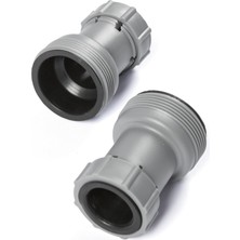 Neva Home Flowclear Yer Üstü Filtre Pompası Havuz Hortumu Adaptörü, Hortum Çapı 1,5 "(38 Mm) Ölçer ve 1,25" (32 Mm) Çaplı Havuz Vanalarına Bağlanır
