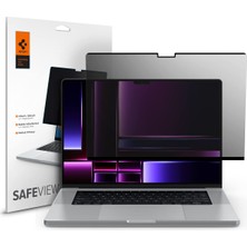 Neva Home MacBook Pro 16" (M5/m4/m3/m2/m) ile Uyumlu Hayalet Ekran Koruyucu Cam Safe View Privacy - AFL06157