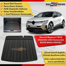 Renault MEGANE Bagaj Havuzu E-TECH 2022 Sonrası BOSSE 3D Bagaj Havuzu