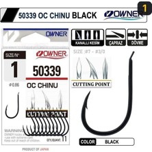 Owner 50339 Cut Chinu Black Iğne