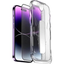 Schitec Apple iPhone 15 Pro 5D Hayalet Ekran Koruyucu Magic Kolay Uygulama Aparatlı