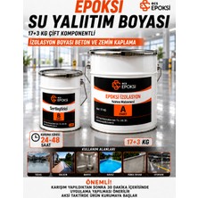 ECS 20 kg Profesyonel Epoksi Izolasyon Boyası – Su Yalıtım Boyası ve Beton Zemin Kaplama