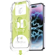 Schitec Apple iPhone Xr 5d Ekran Koruyucu Magic Kolay Uygulama Aparatlı