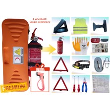 Aed Yangın Premium Araç Trafik & Ilk Yardım Seti