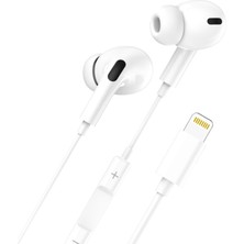 Store Lightning Silikonlu Mikrofonlu Kablolu Kulak Içi Kulaklık Net Ses ve Gürültü Azaltma