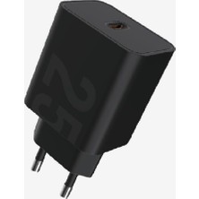 Store T458E Eco 25W Pd3.0 Qc4.0 Type-C Şarj Adaptörü, Siyah