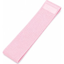 Gymo Hip Band Squat Egzersiz Kalça Direnç Bandı 76X8CM Pembe Light