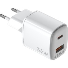 Kahveci Elektronik Store Up Tc 2 Usb-C 45W Duvar Şarjı,usb Port Sayısı: 2,renk: Beyaz