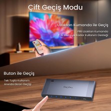 Store 4K HDMI 2.0 Görüntü Seçici 5 Giriş 1 Çıkış Kumandalı Switch