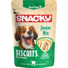 Snacky Junior Mix Yavru Köpek Ödül Bisküvisi 200 gr