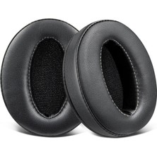 Store Sennheiser HD450BT/HD4.50BT/HD4.50BTNC/HD4.50SE/HD458BT/HD350BT/HD4.40BT/HD400S/HD4.30G/HD4.20S/HD300 ile Uyumlu Protein Deri Kulaklık Pedi - Ses Yalıtımlı Hafızalı Köpük (Protein Deri)