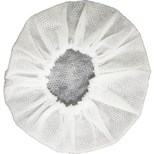 Store Hijyenik Tek Kullanımlık 11CM 100 Adet Kulaklık Süngeri Kılıfı Kulaklık Bonesi - Beyaz