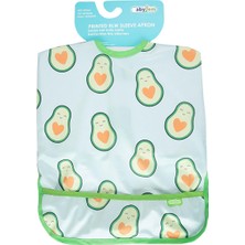 Babyjem Baskılı Kollu Mama Önlüğü 784 (Yeşil)
