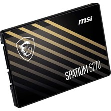 MSI Msı 240GB Spatıum S270 500- 400MB/S SSD Sata-3 Disk