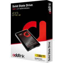 Addlink Addlınk 512GB 2.5" AD512GBS20S3S500-450MB/S Sata-3 SSD Disk