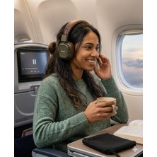 Store Clasic H10 Kafaüstü Wireless Bluetooth Kulaküstü Büyük Klasik Üst Kalite Kablosuz Kulaklık 120 Saat Bekleme 8 Saat Aktif Müzik 5.4 Version Bluetooth (Koyu Kahve)