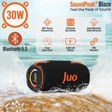 Store Soundpeak Blaze 30W Rgb Bluetooth Hoparlör Kablosuz Taşınabilir Speaker