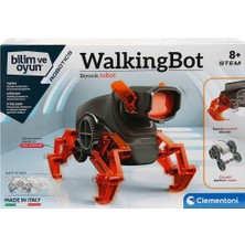 Clementoni - 64441 - Robotik Laboratuvarı - Walkingbot, 40 Parça, 27.6 x 6 x 18.8 cm