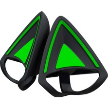Store Kitty Ears V2 - Evrensel Fit Clip-On Kitty Ears Kulaklıklar Için (Clip-On Kitty Ears, Çok Yönlü, Ayarlanabilir Bantlar, 26 G Hafif Premium Silikon) Siyah