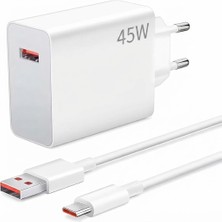 Kahveci Elektronik Store 45W USB Type-C Yüksek Hızlı Şarj Adaptörü
